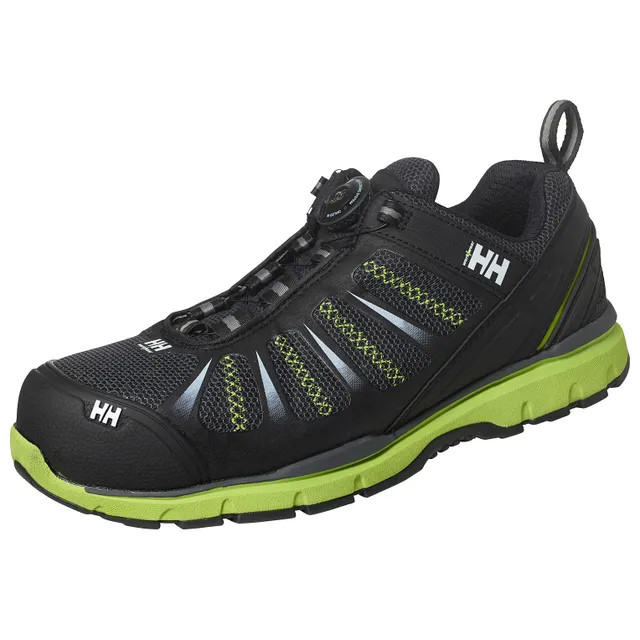 Helly Hansen Black/Dark Lime Smestad BOA Composite-Toe Safety Shoes