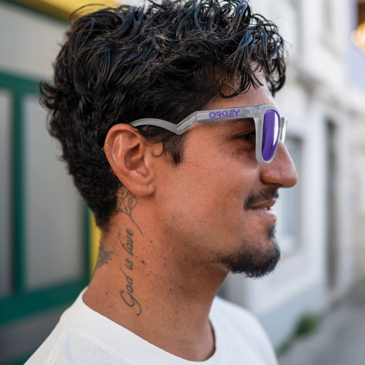 Oakley Frogskins Hybrid - Prizm Violet lens - Matte Lilac/ Prizm