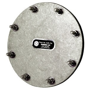 Seabuilt Fuel Tank Access Plate 8'' Stainless Steel