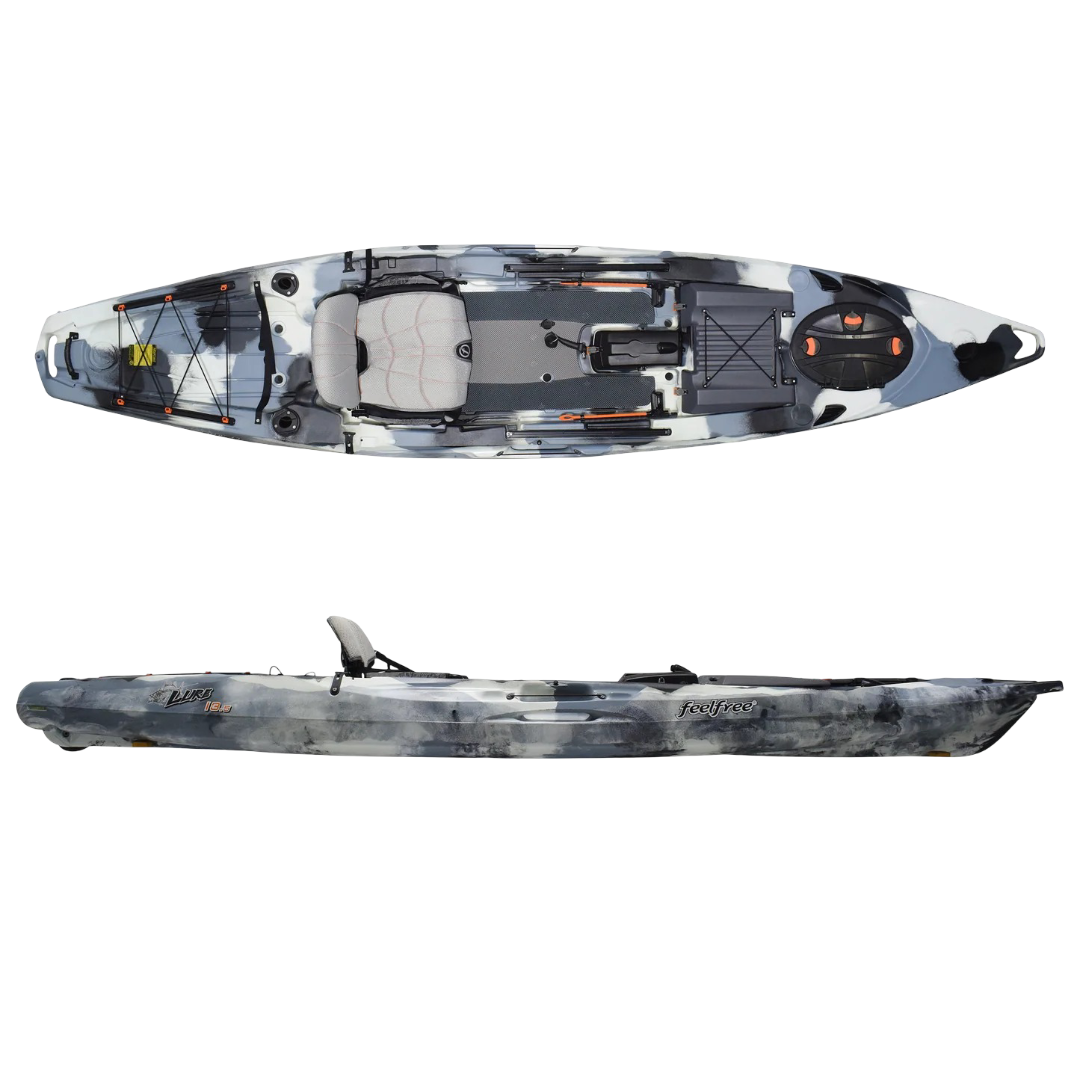 feel free lure 10 fishing kayak V2 flush mounted rod holders Feelfree Lure 10 Review |