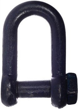 BMM Blue Painted Dee Shackle