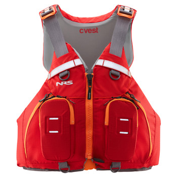 NRS CVest Mesh Back PFD, Red, Front