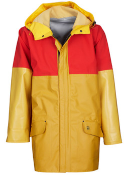 Guy Cotten Drempro Breathable Jacket Yellow Red