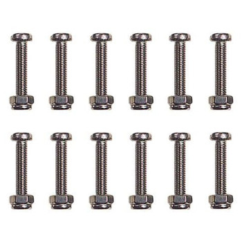 Optiparts Optimist Bolts and Nuts for Rudder Fitting - Set of 12
