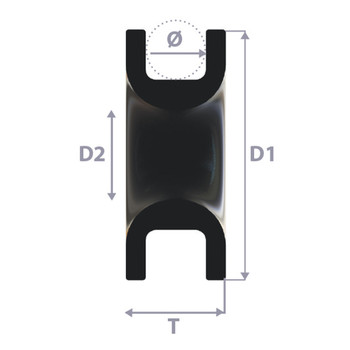 Optiparts Low Friction Ring - 38mm