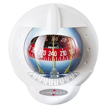 Plastimo Contest 101 Compass - Vertical - Red Card - White 64417