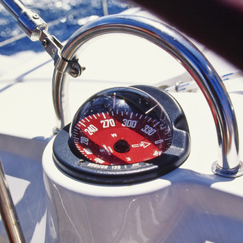 Plastimo Olympic 135 Open Compass - Flushmount or Pedestal - Red Card - Action Plastimo Olympic 135 Open Compass - Flushmount or Pedestal - Red Card - Action