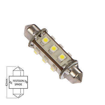 NauticLED Festoon Base LED White