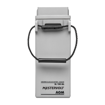 Mastervolt AGM Battery SlimLine - 12V/150Ah - Straight View