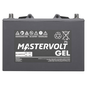 Mastervolt MVG Gel Battery - 12V/85Ah - Straight View
