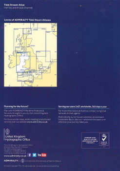 ADMIRALTY Tidal Stream Atlas Irish Sea and Bristol Channel NP256 Coverage