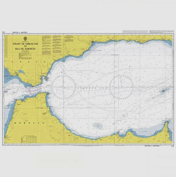 ADMIRALTY Chart 773: Strait of Gibraltar to Isla de Alboran