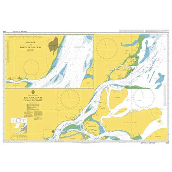 ADMIRALTY Chart 2189: Rio Amazonas - Canal Do Norte