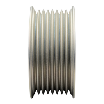 Mastervolt Alpha Compact Multigroove Pulley 8 Ribs - 66.1mm - Rips View