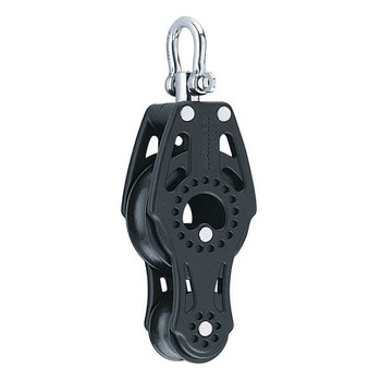 Harken Carbo Fiddle Block with Swivel 2655 - 40mm