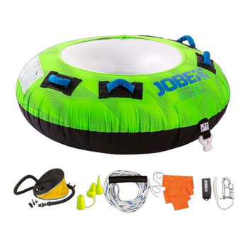 Jobe Green Rumble Towable 1 Person Package