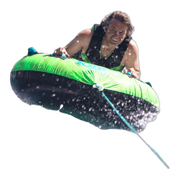 Jobe Green Rumble Towable 1 Person Package