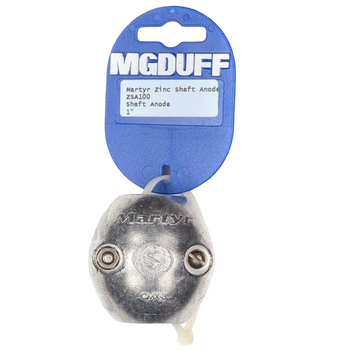 MGDuff Martyr ZSA Shaft Anodes - Zinc - Imperial Sizes