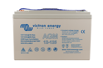 125Ah Victron Super Cycle AGM Battery