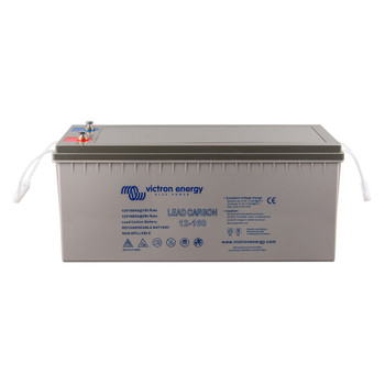 Victron Energy Lead Carbon Battery - 12V/160Ah (M8) - Front View