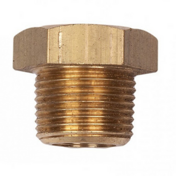 MG Duff Threaded Brass Plug PP750B - 3/4" NPT Thread