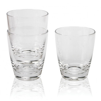 Plastimo Capri Tritan Unbreakable Drinks Glasses - stackable