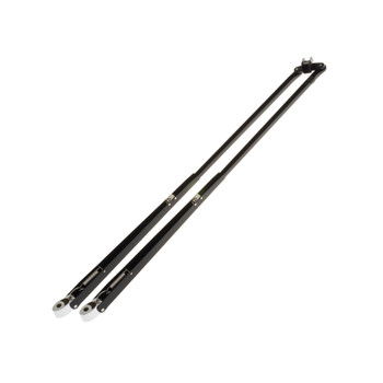 Roca W38 Pantograph Arm - Black Finish - 470-750mm