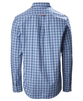 Musto Riviera Long Sleeve Shirt - Blue check