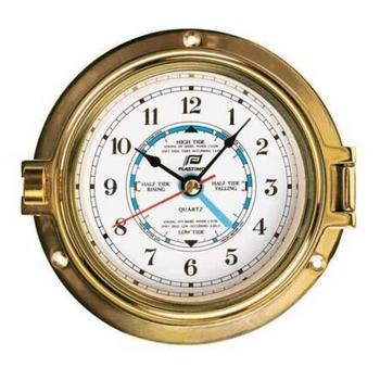 Plastimo Tide Clock - 4.5" Solid Brass 56051