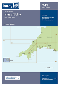 Imray Chart Y49 Isles of Scilly