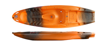 Pyranha SURFJET 2.0 Sit-on Top Kayak - Fire Ant