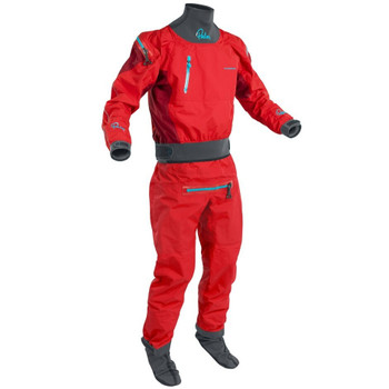Palm Atom Dry Suit - Flame/Chilli - front