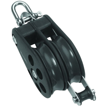 Barton Size 7 Double Reverse Shackle & Becket Block