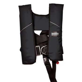 Sowester Cruise Lifejacket Auto 180N with Harness - Black