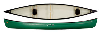 Venture Ranger 162 Canoe, Dark Green, Corelite