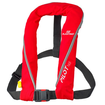 Plastimo Pilot 165 Inflatable Lifejacket  - Auto Red