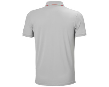 HH Workwear Kensington Tech Polo Shirt - Mid Grey - back
