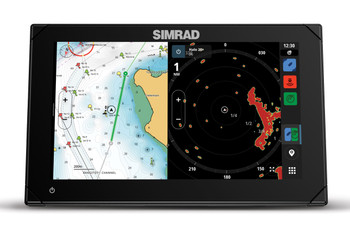 Simrad NSX 3009 Chartplotter Splitscreen