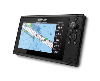 Simrad Cruise 9 Chartplotter Side View