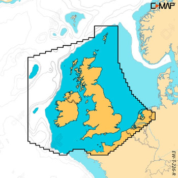 C-Map Reveal X Chart UK & Ireland EW-T226 SD-CARD C-Map Reveal X Chart UK & Ireland EW-T226 SD-CARD
