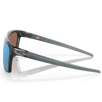 Oakley Leffingwell Crystal Black Prizm Deep Water Polarized Sunglasses - side