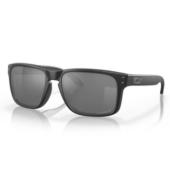 Oakley Holbrook Matte Black Prizm Black Polarized Sunglasses - front