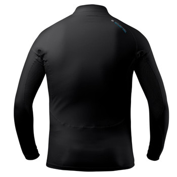 black long sleeve spandex top