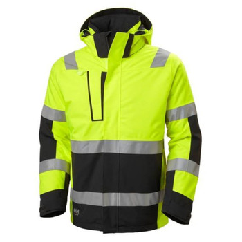 HH Workwear Alna 2.0 Hi Vis - Winter Insulated Jacket Yellow / Ebon