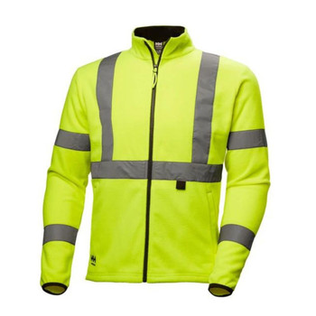 HH Workwear Addvis Fleece Jacket Hi Vis Yellow