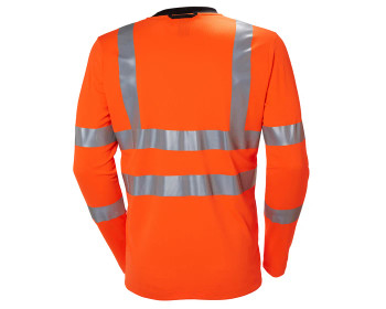 HH Workwear Addvis Hi Vis Longsleeve - Orange back