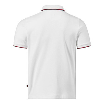Musto Corsica Polo Shirt 2.0 - Men -White - back Musto Corsica Polo Shirt 2.0 - Men -White - back