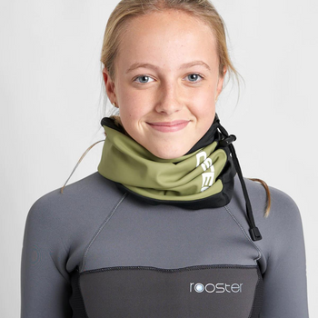 Rooster Aquafleece Neck Gaiter - Khaki