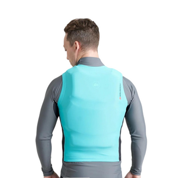 Rooster Race Bib -Teal - Front Rooster Race Bib -Teal - Front