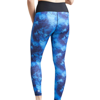 Rooster UV Sports Leggings - Women - Azure - Front Rooster UV Sports Leggings - Women - Azure - Front